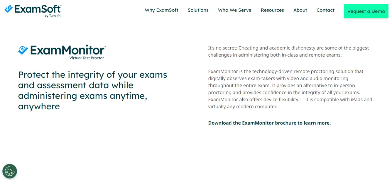 ExamMonitor : Surveillance à distance avec examen professionnel