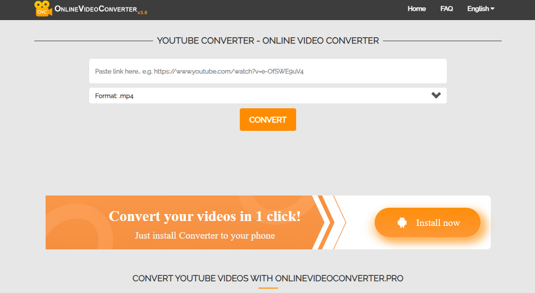 YouTube Converter pour le convertisseur et téléchargeur YouTube vers FLAC