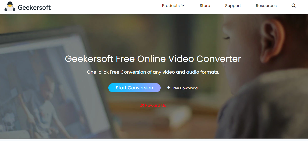 Geekersoft Free Online Video Converter pour le convertisseur et téléchargeur YouTube vers FLAC