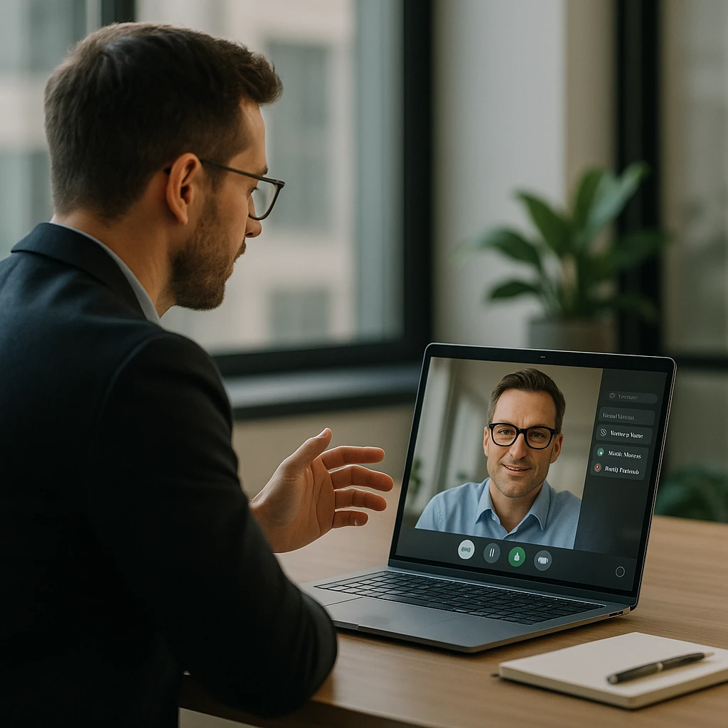 Confidential client video call recorded without a bot in the participant list