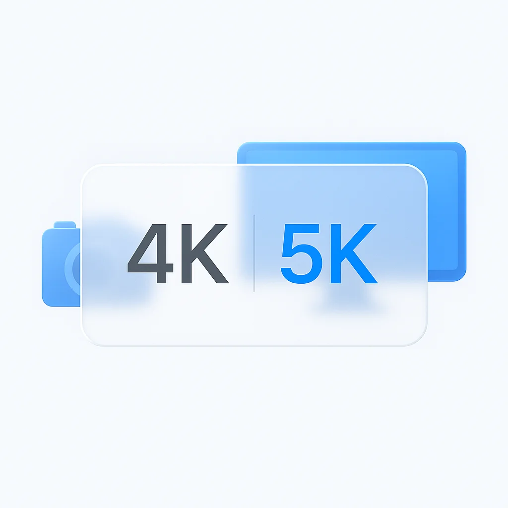 Résolution 4K vs 5K : Le guide ultime pour 2025