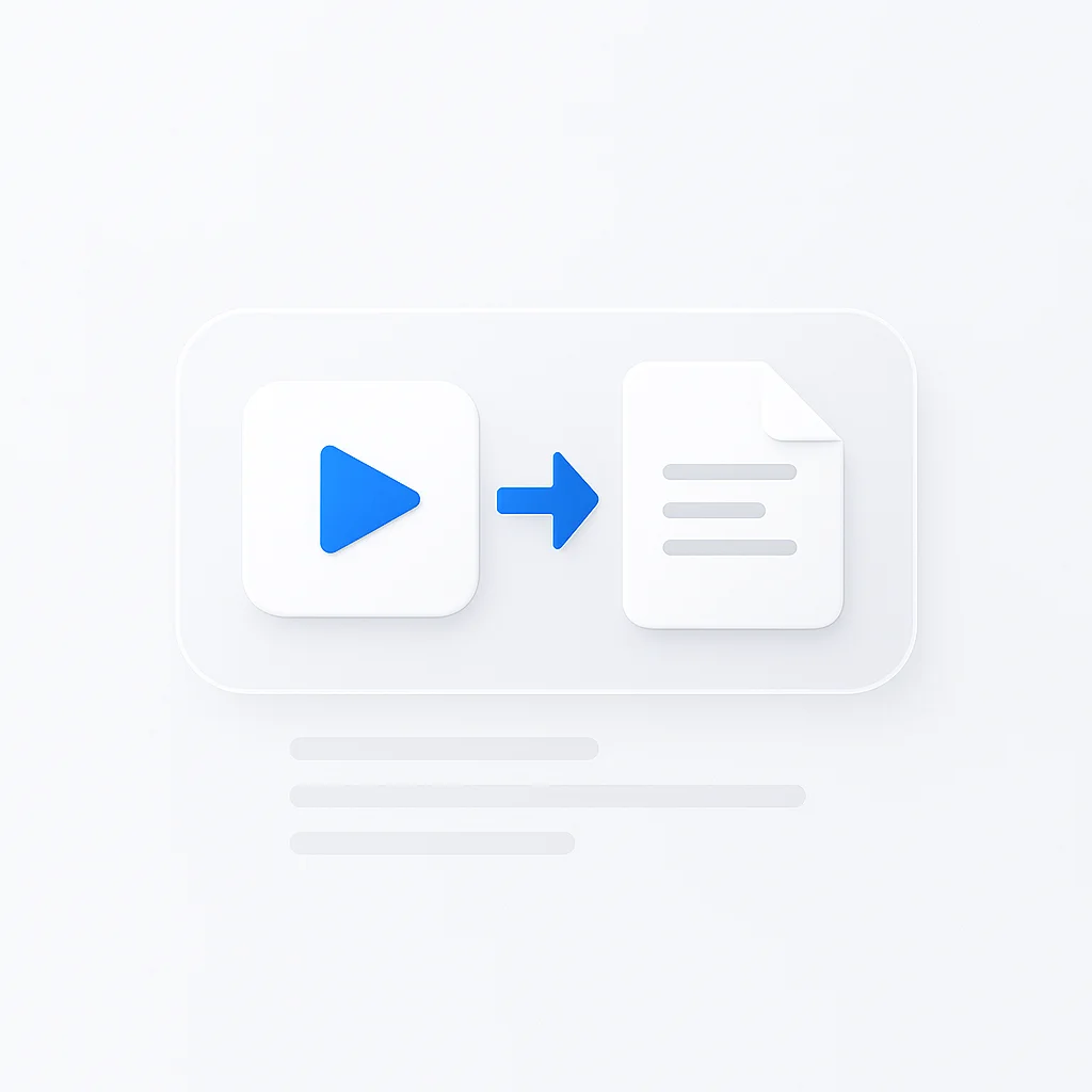 Comment convertir une vidéo en document : meilleures méthodes et outils