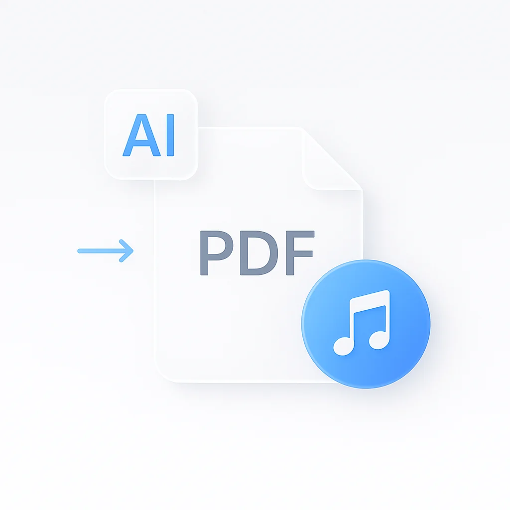 Les meilleurs convertisseurs IA PDF en MP3 en 2025