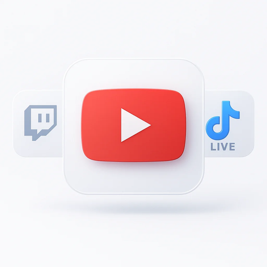 10 meilleures alternatives à YouTube Live en 2025