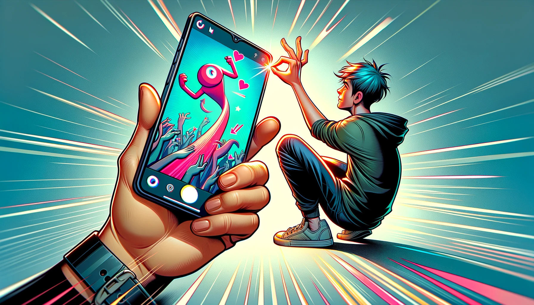 Enregistrement d'écran sur TikTok : restez invisible !