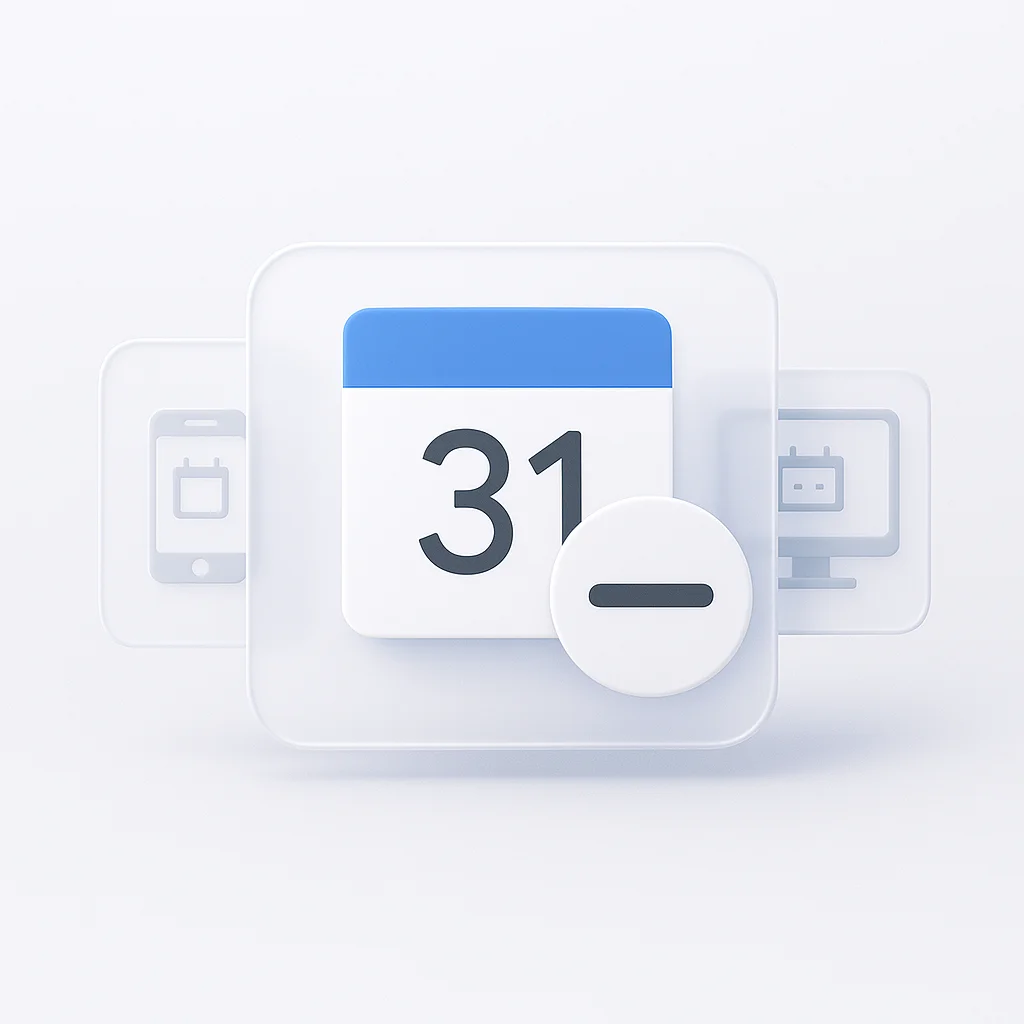 Comment supprimer Google Agenda : Guide définitif pour les agendas de bureau et mobiles 2025