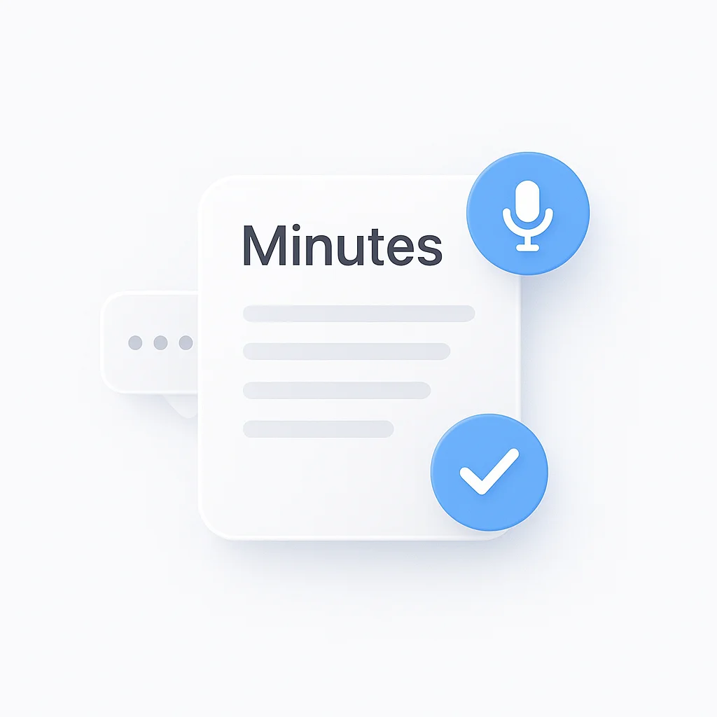 Meilleure appli de création de procès-verbaux en 10 minutes