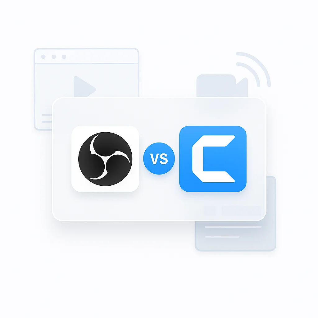 OBS vs Camtasia: Comprehensive Comparison of Video Editing and Streaming Tools